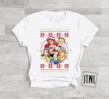 Load image into Gallery viewer, Christmas Princesses- All Sizes