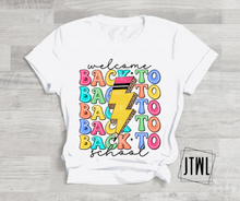 Load image into Gallery viewer, Welcome Back To School- Adult