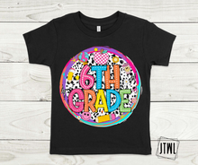 Load image into Gallery viewer, Rainbow Circle Teacher & Grades- All Sizes