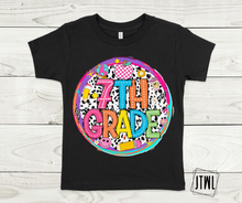 Load image into Gallery viewer, Rainbow Circle Teacher & Grades- All Sizes