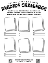 Load image into Gallery viewer, JTWL Reading Journal- FREE!!