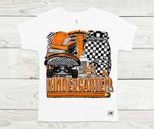 Load image into Gallery viewer, Orange & Black Checkered Teacher and Grades- All Sizes