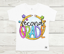 Load image into Gallery viewer, Neon Pencil Grades- All Sizes