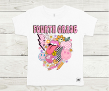 Load image into Gallery viewer, Retro Collage Teacher & Grades- All Sizes