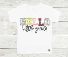 Load image into Gallery viewer, Girls' Embroidered Look- All Sizes