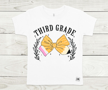 Load image into Gallery viewer, Pencil Bow Grades- All Sizes