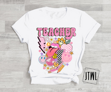 Load image into Gallery viewer, Retro Collage Teacher & Grades- All Sizes