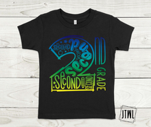 Load image into Gallery viewer, Gradient Teacher & Grades- All Sizes