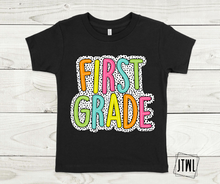 Load image into Gallery viewer, Rainbow Dalmatian Teacher & Grades- All Sizes