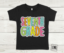 Load image into Gallery viewer, Rainbow Dalmatian Teacher & Grades- All Sizes