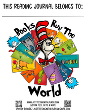 Load image into Gallery viewer, JTWL Reading Journal- FREE!!