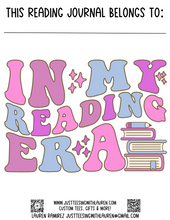 Load image into Gallery viewer, JTWL Reading Journal- FREE!!