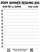 Load image into Gallery viewer, JTWL Reading Journal- FREE!!