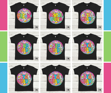Load image into Gallery viewer, Rainbow Circle Teacher & Grades- All Sizes