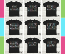 Load image into Gallery viewer, Rainbow Outline Grades- All Sizes