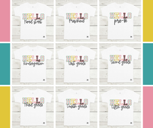 Load image into Gallery viewer, Girls' Embroidered Look- All Sizes