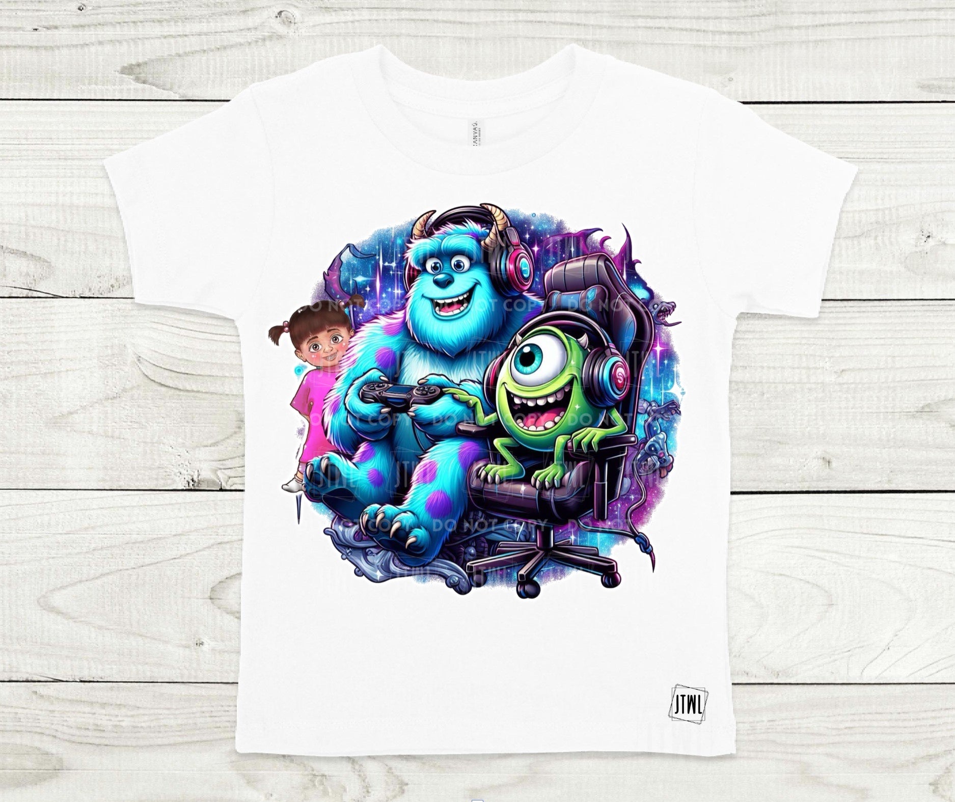 Monsters Inc. Gamer- All Sizes – JTWL