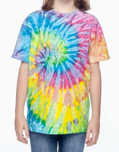 Load image into Gallery viewer, UPGRADE YOUR TEE- Toddler/Youth Tie Dye
