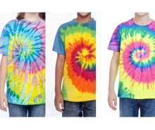 Load image into Gallery viewer, UPGRADE YOUR TEE- Toddler/Youth Tie Dye