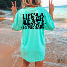 Load image into Gallery viewer, Life's A Beach: Front & Back- Adult