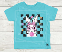 Load image into Gallery viewer, Bubblegum Bunny: Black Checks- All Sizes