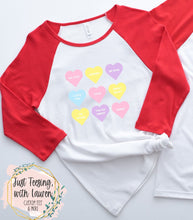 Load image into Gallery viewer, Candy Hearts- Toddler/Youth