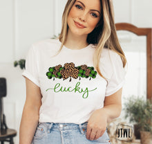 Load image into Gallery viewer, Lucky Leopard Clovers- Adult