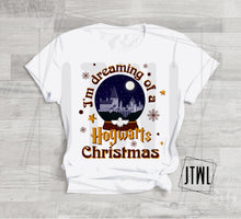 Load image into Gallery viewer, Dreaming Of A Hogwarts Christmas DTF- All Sizes