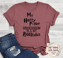 Load image into Gallery viewer, HP Obsession Is Riddikulus- Adult