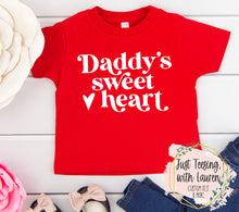 Load image into Gallery viewer, Daddy's Sweetheart- Toddler/Youth