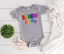 Load image into Gallery viewer, Rainbow Baby- Infant/Toddler