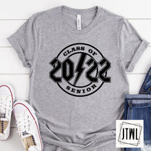 Load image into Gallery viewer, Class of 2022- Black Print