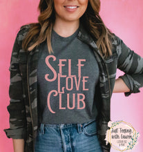 Load image into Gallery viewer, Self Love Club- Metallic Rose Gold Print- Adult