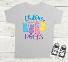 Load image into Gallery viewer, Chillin' With My Peeps- Infant (choose your favorite color tee)