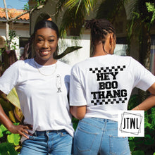 Load image into Gallery viewer, Hey Boo Thang (front & back)- Adult
