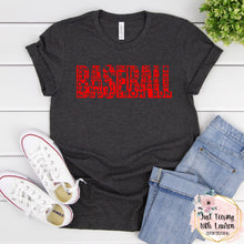 Load image into Gallery viewer, Baseball Word Art- Adult