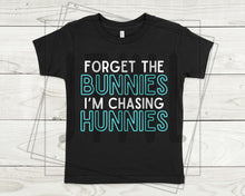 Load image into Gallery viewer, Chasing Hunnies: White Text- All Sizes