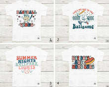 Load image into Gallery viewer, Choose Your Fave!: Baseball- All Sizes