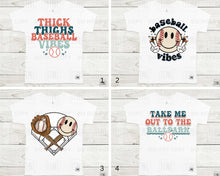 Load image into Gallery viewer, Choose Your Fave!: Baseball- All Sizes