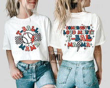 Load image into Gallery viewer, T-Ball Mama: Front & Back- Adult