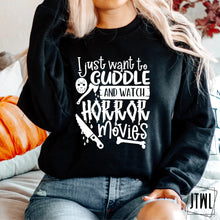 Load image into Gallery viewer, Cuddle & Watch Horror Movies- Adult