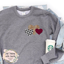 Load image into Gallery viewer, Heart Trio Pocket- Adult