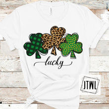 Load image into Gallery viewer, Lucky Clovers Trio (seconds quality image)- Adult