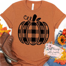 Load image into Gallery viewer, Plaid Pumpkin- Adult