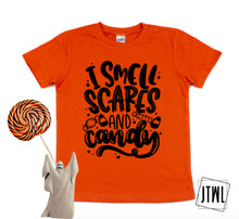 Load image into Gallery viewer, I Smell Scares & Candy- Toddler/Youth