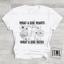 Load image into Gallery viewer, What A Girl Wants, What A Girl Needs- Adult