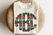 Load image into Gallery viewer, Christmas Sweater Monogram