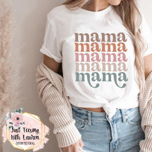 Load image into Gallery viewer, Retro Mama On Repeat- Adult