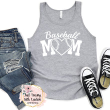 Load image into Gallery viewer, Baseball Mom With Heart- Adult