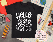 Load image into Gallery viewer, Hello Fifth Grade- Toddler/Youth